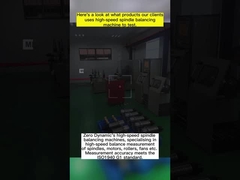 高精度な柔らかい軸承の機械ツールスピンドル,電気スピンドルバランスマシン