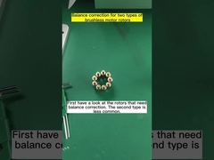 高精度ソフトベアリングブラシレスモーターローター,磁気ブラシレスモーターローターのバランスマシン