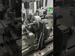 2 ステーションの電動三輪モーターローター水平自動バランスマシン